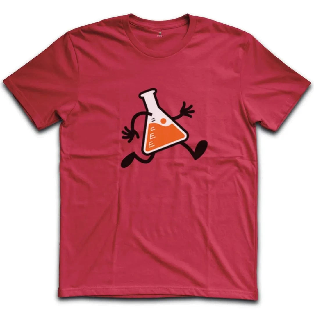 Running Beaker with Orange Liquid T-Shirt