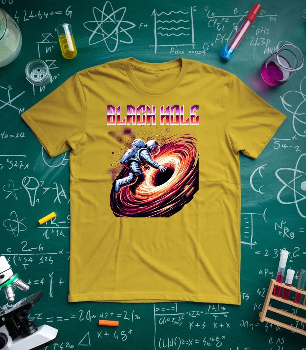 Astronaut goes into a black hole T-Shirt
