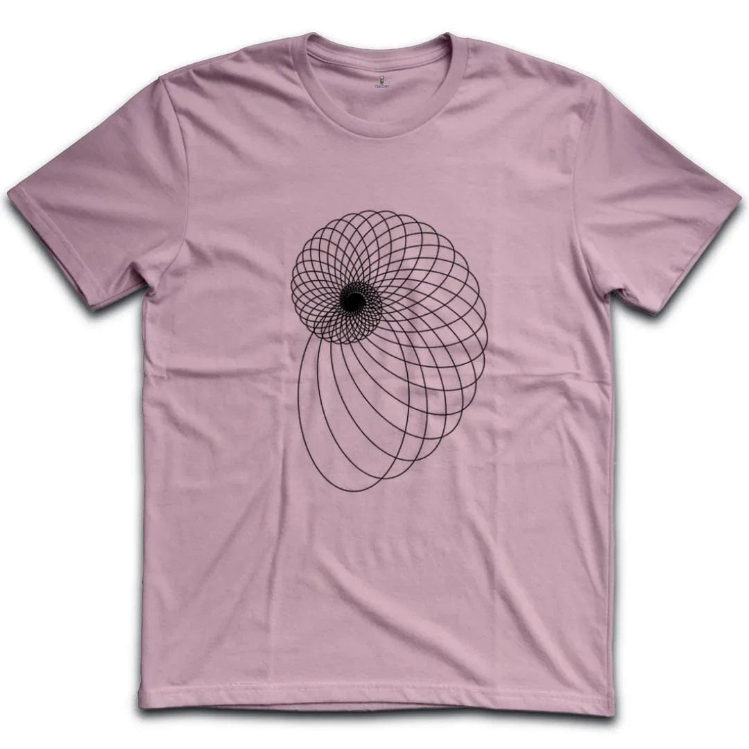 Intricate Black Spiralx T-Shirt
