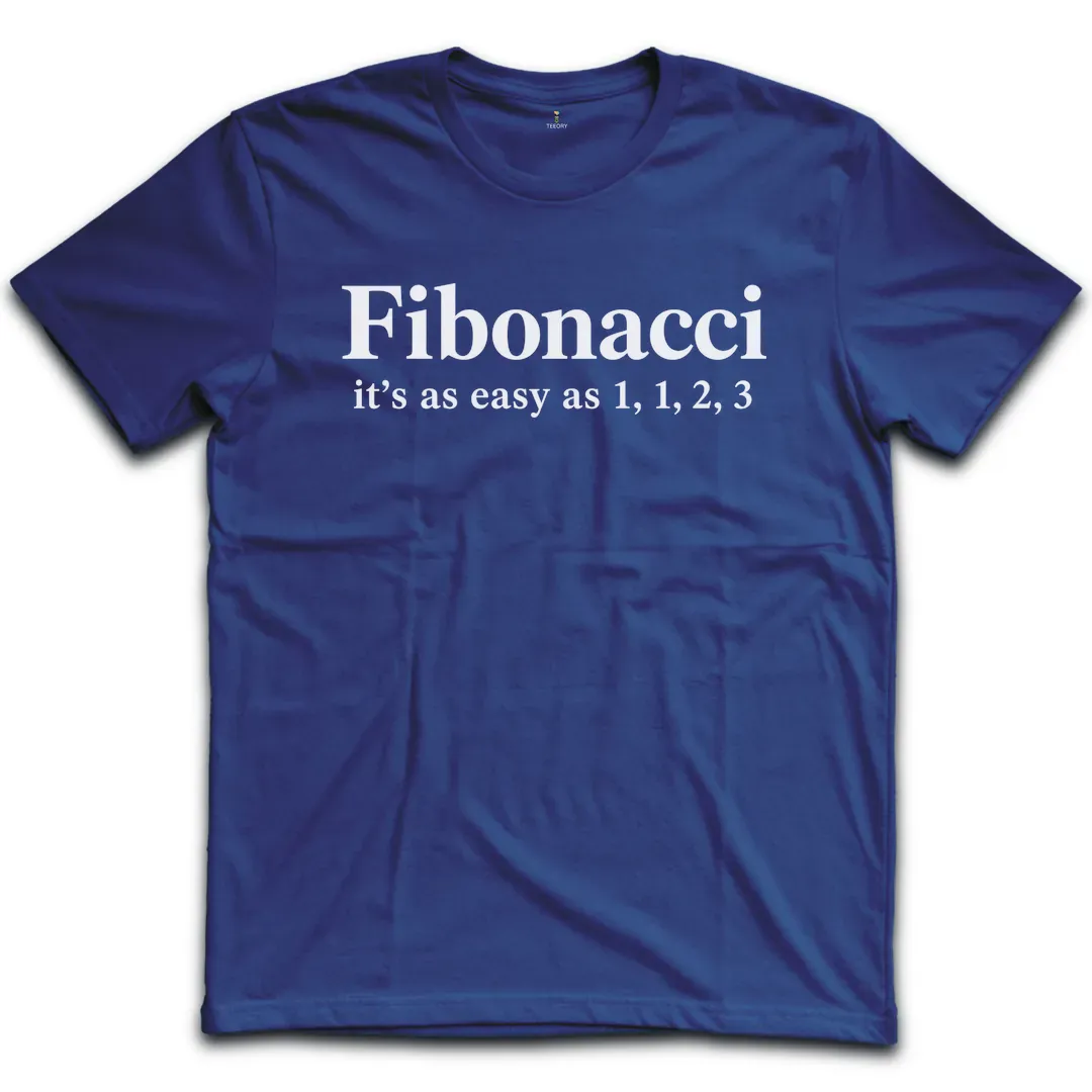 Fibonacci Easy Sequence T-Shirt