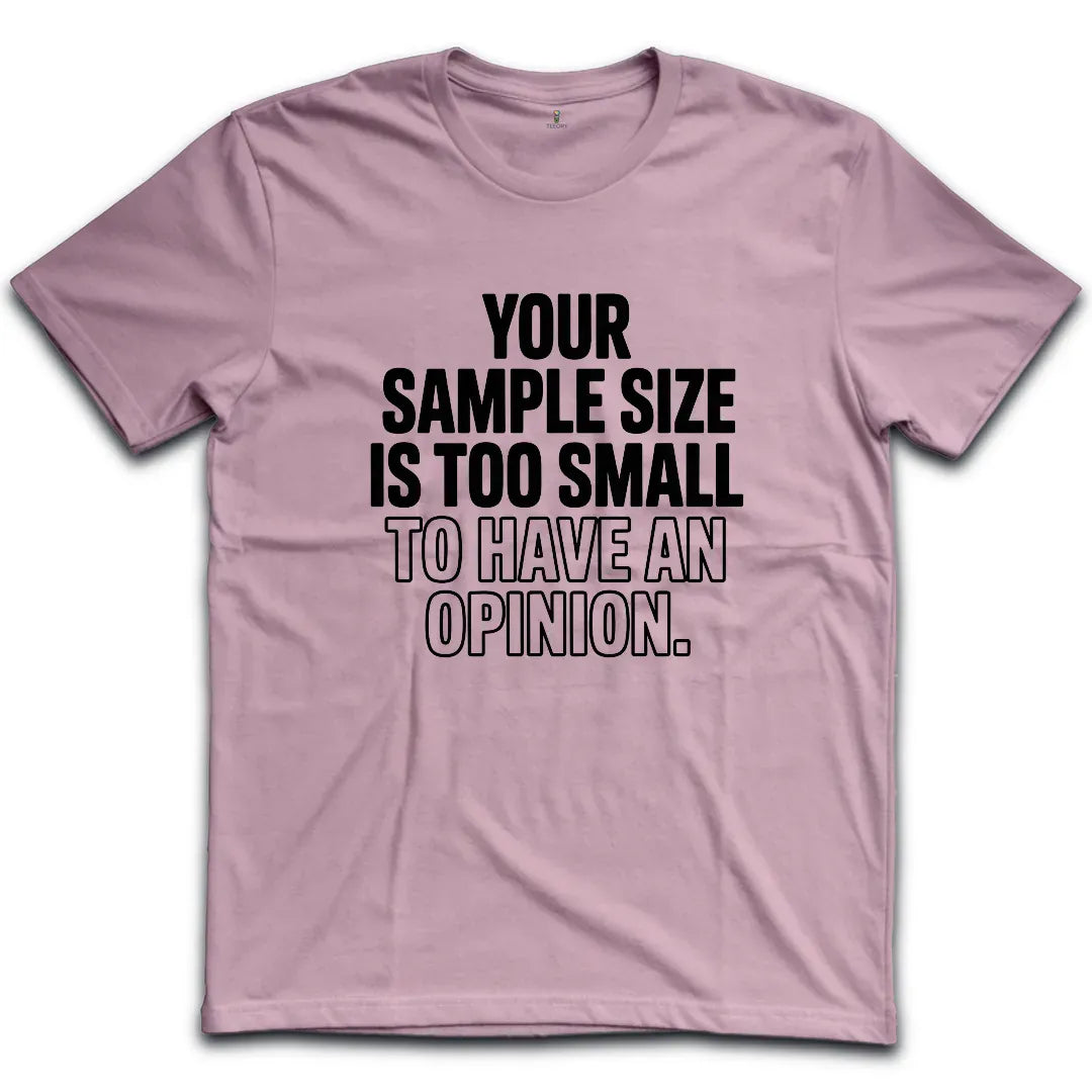 Sample Size T-Shirt