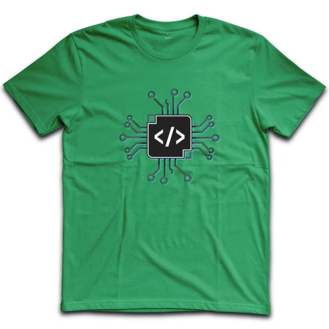 Coding Circuit Board T-Shirt