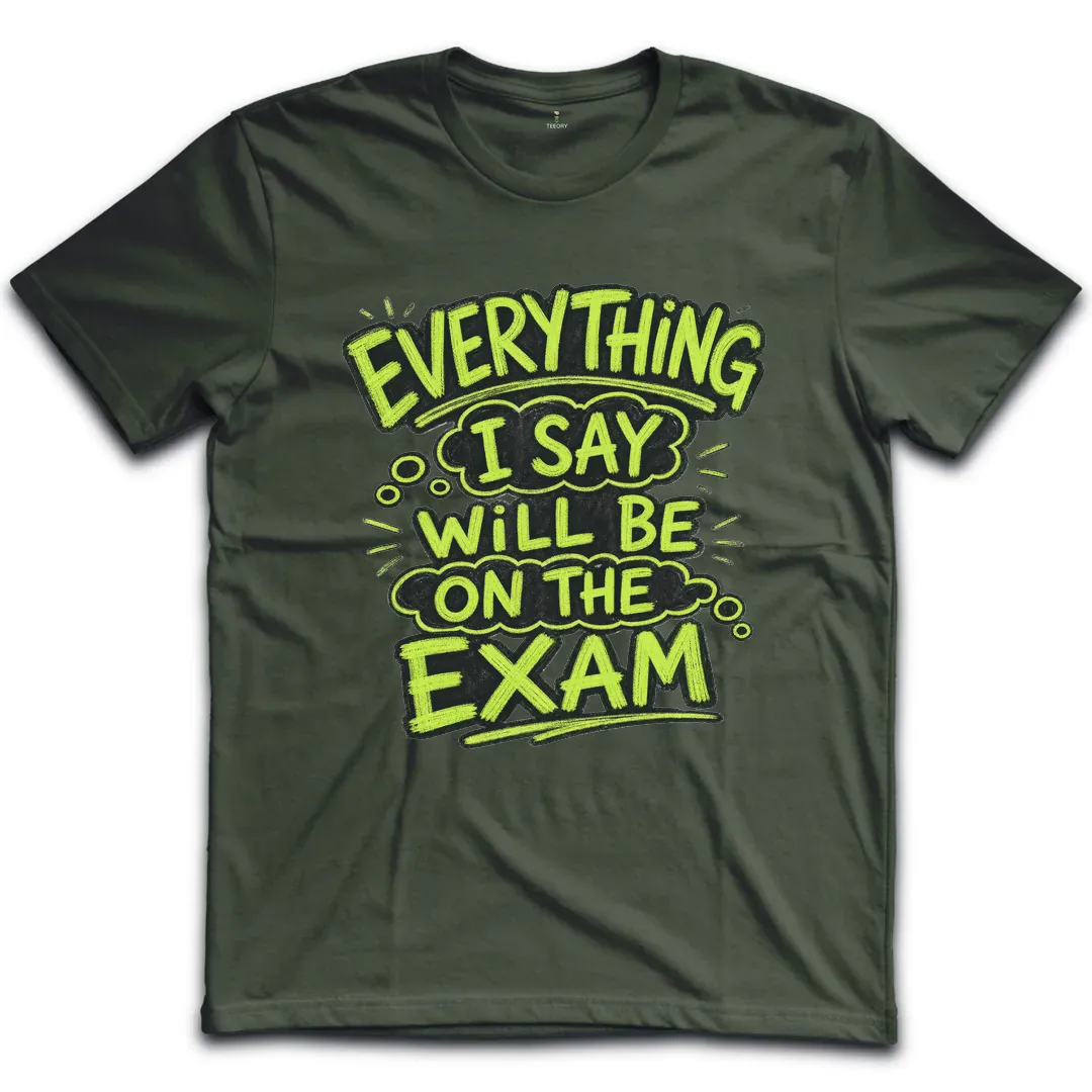 Exam Neon T-Shirt