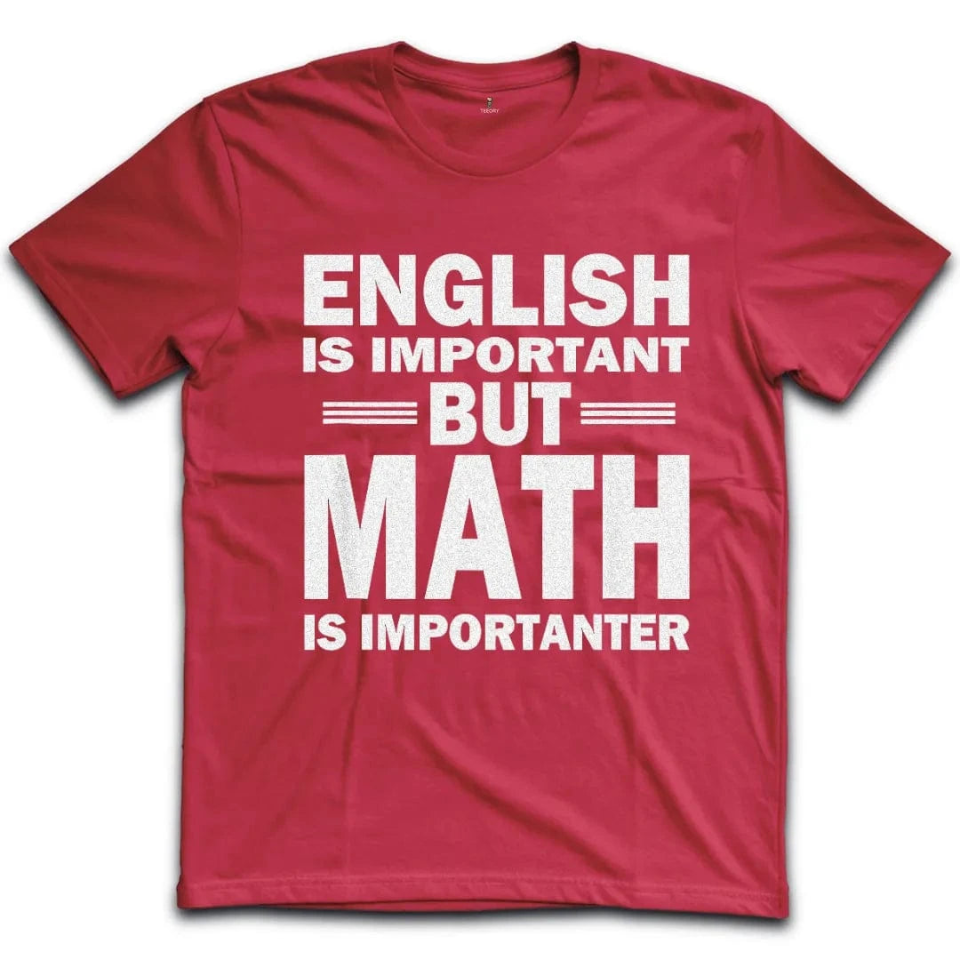 Math Is Important T-Shirt