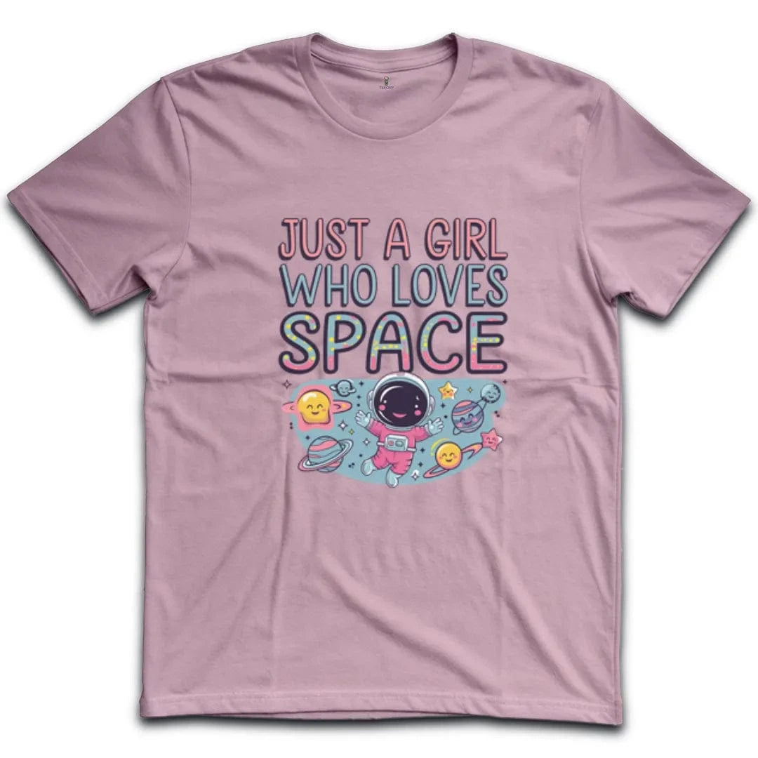 Just A Girl Who Loves Space T-Shirt