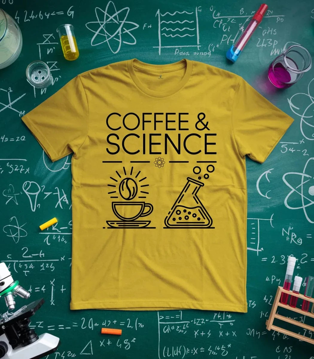 Science And Coffee T-Shirt