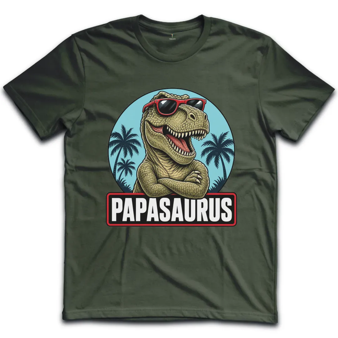 Papasaurus Trex Cool T-Shirt