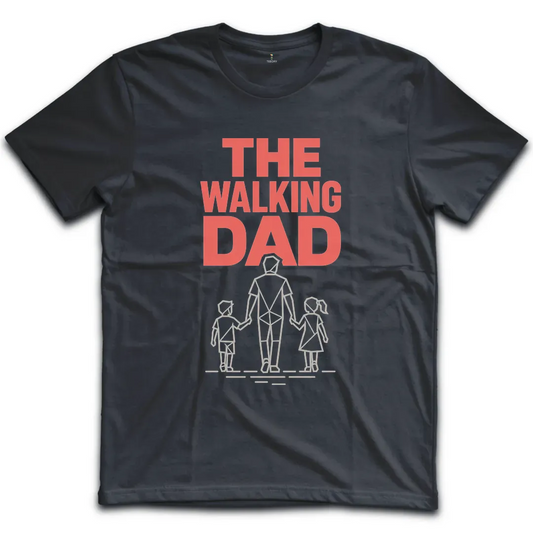 Walking Dad Teal T-Shirt