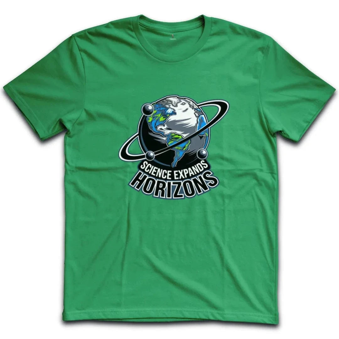 Science Expands Horizons Inspirational Globe T-Shirt