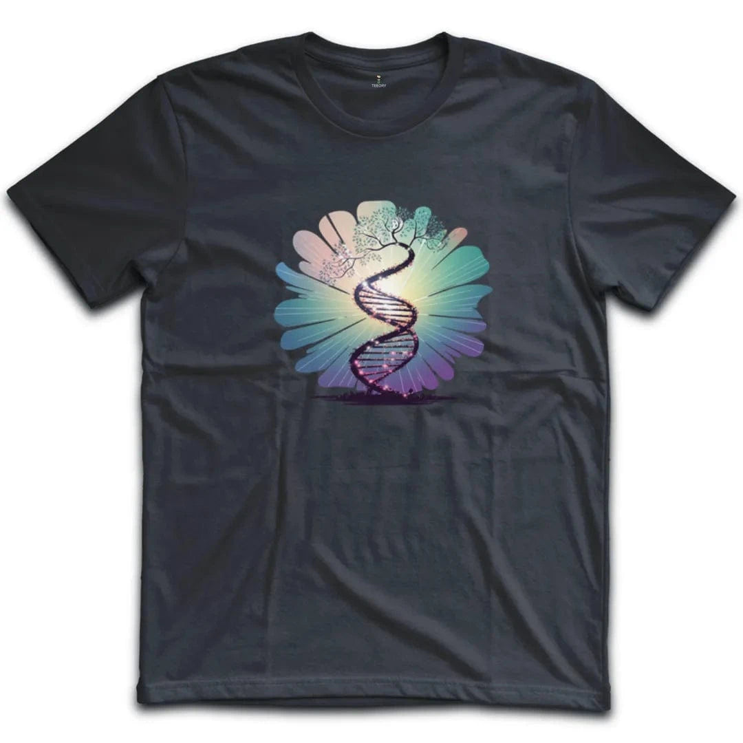 Beautiful Tree and DNA Spiral  T-Shirt