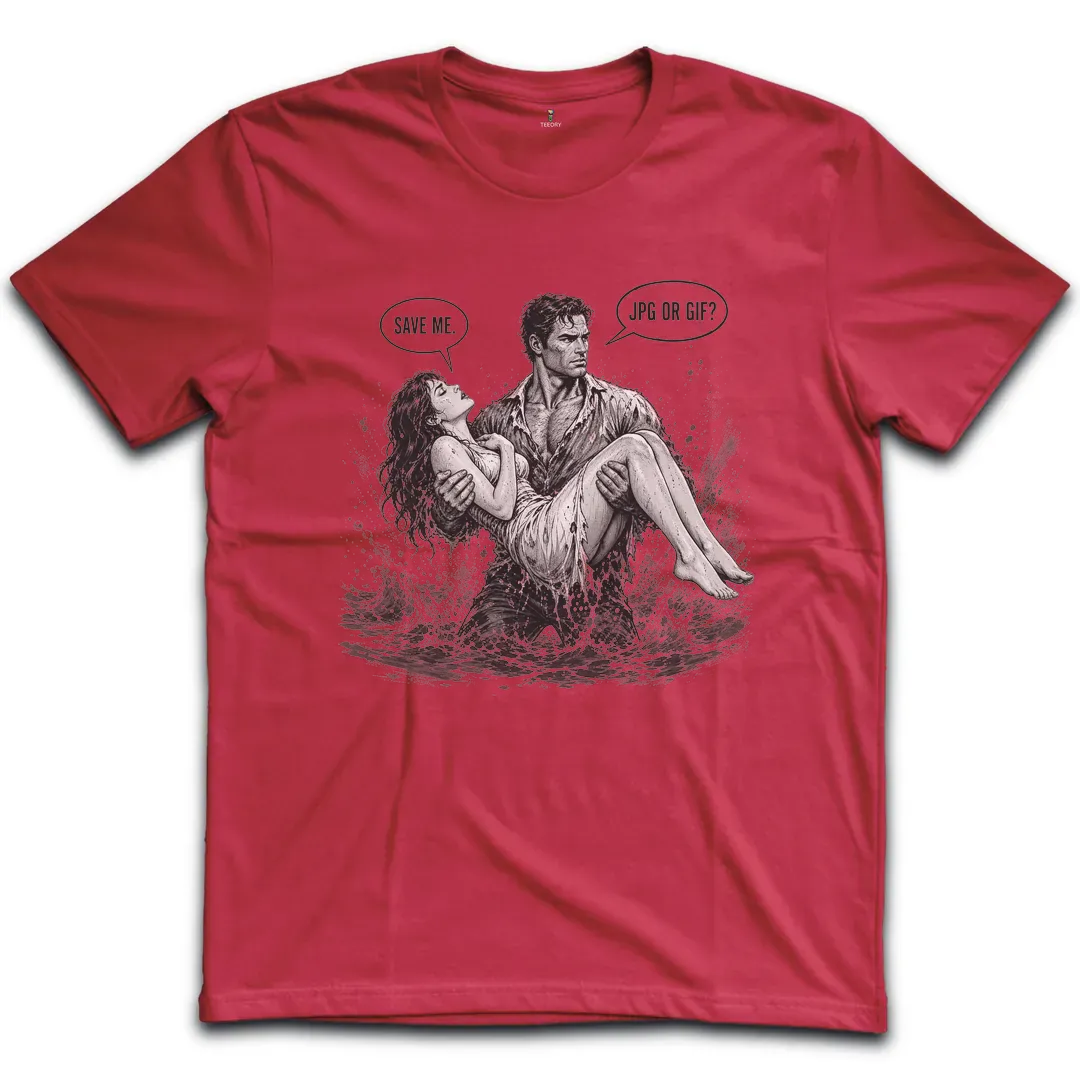 Romantic Couple Dark T-Shirt