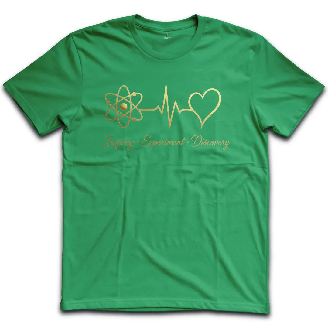 Atom Heartbeat Gold T-Shirt