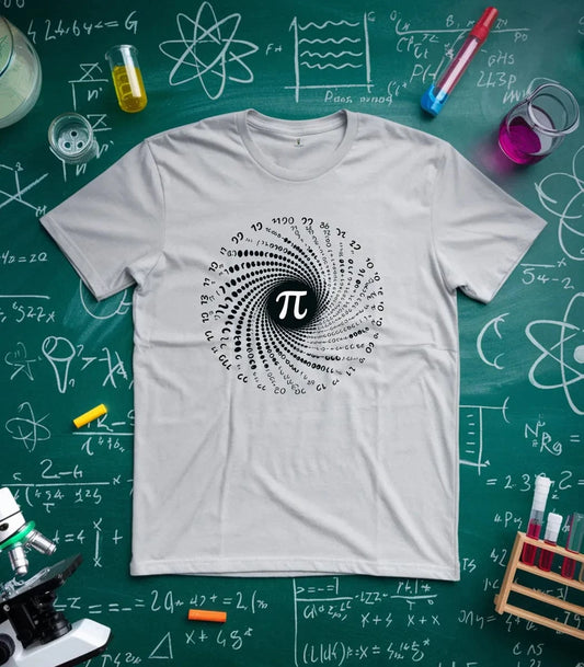 Spiraling Pi T-Shirt