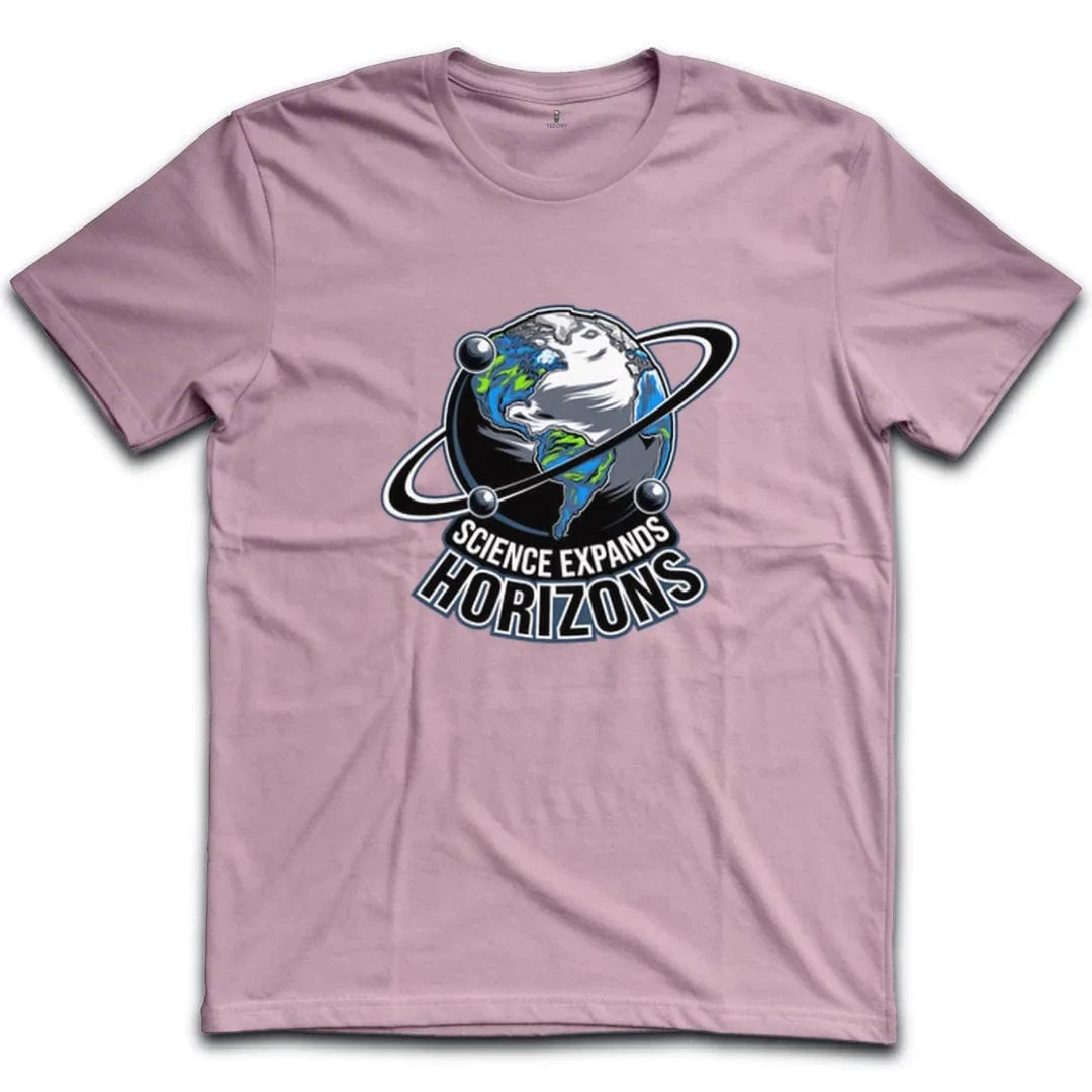 Science Expands Horizons Inspirational Globe T-Shirt