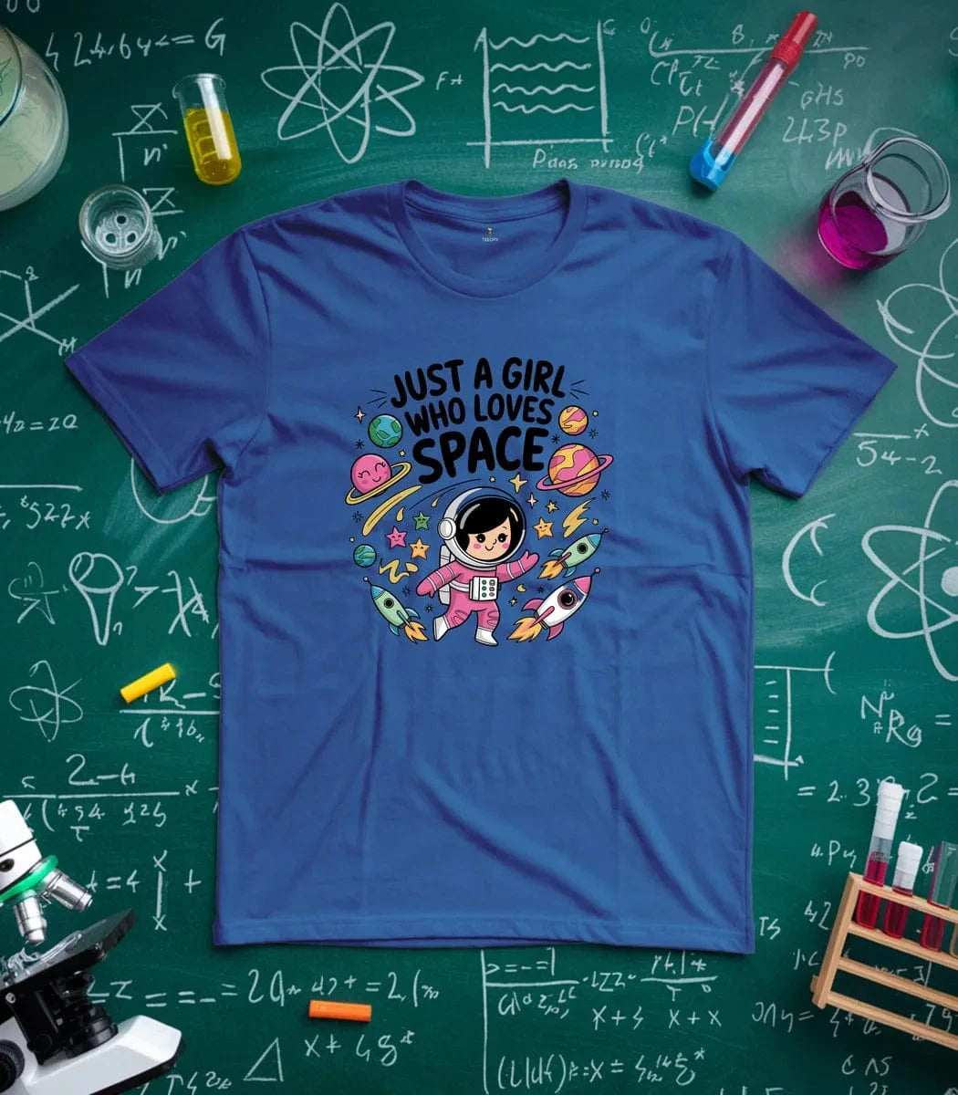 Just A Girl Who Loves Space T-Shirt