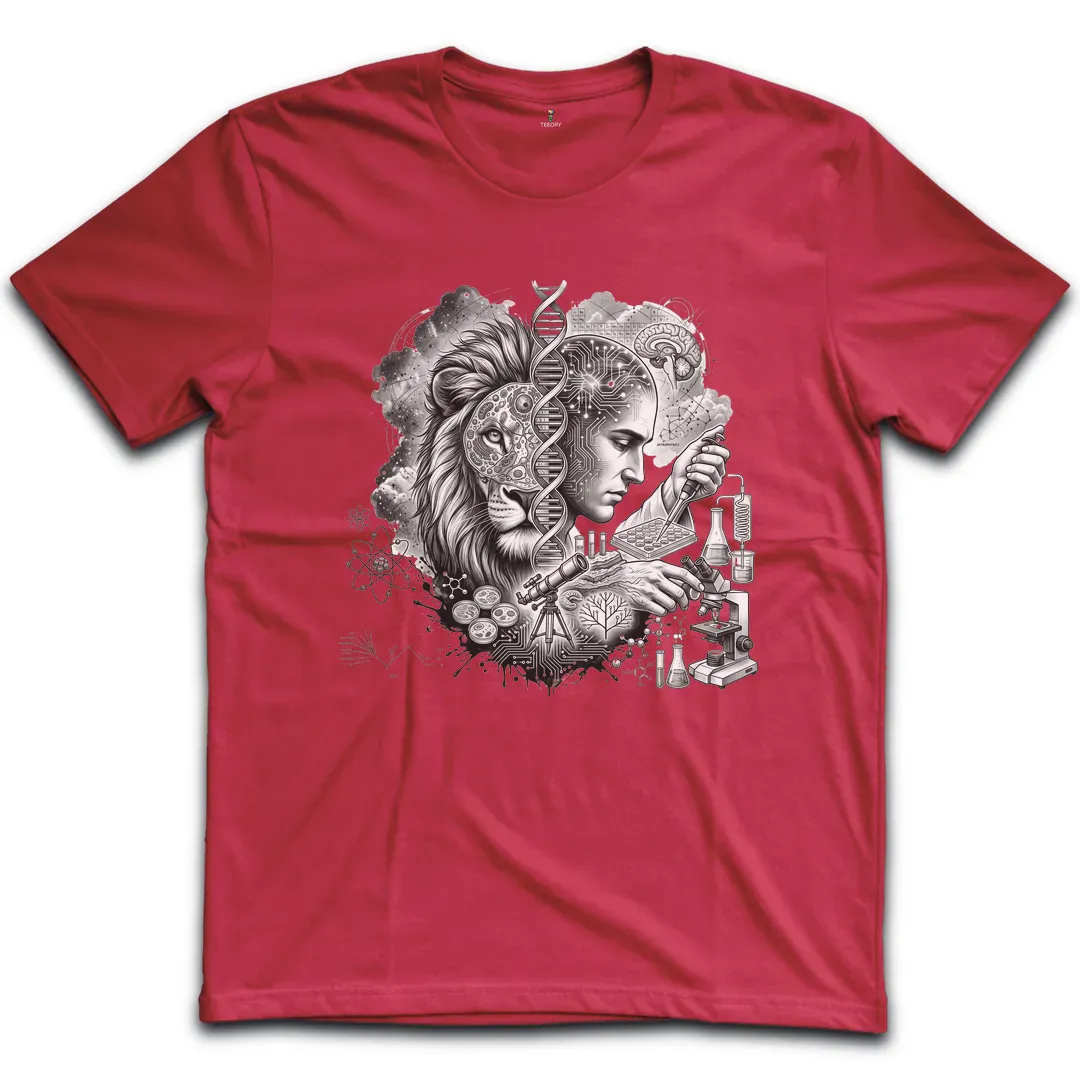 Lion Scientist T-Shirt