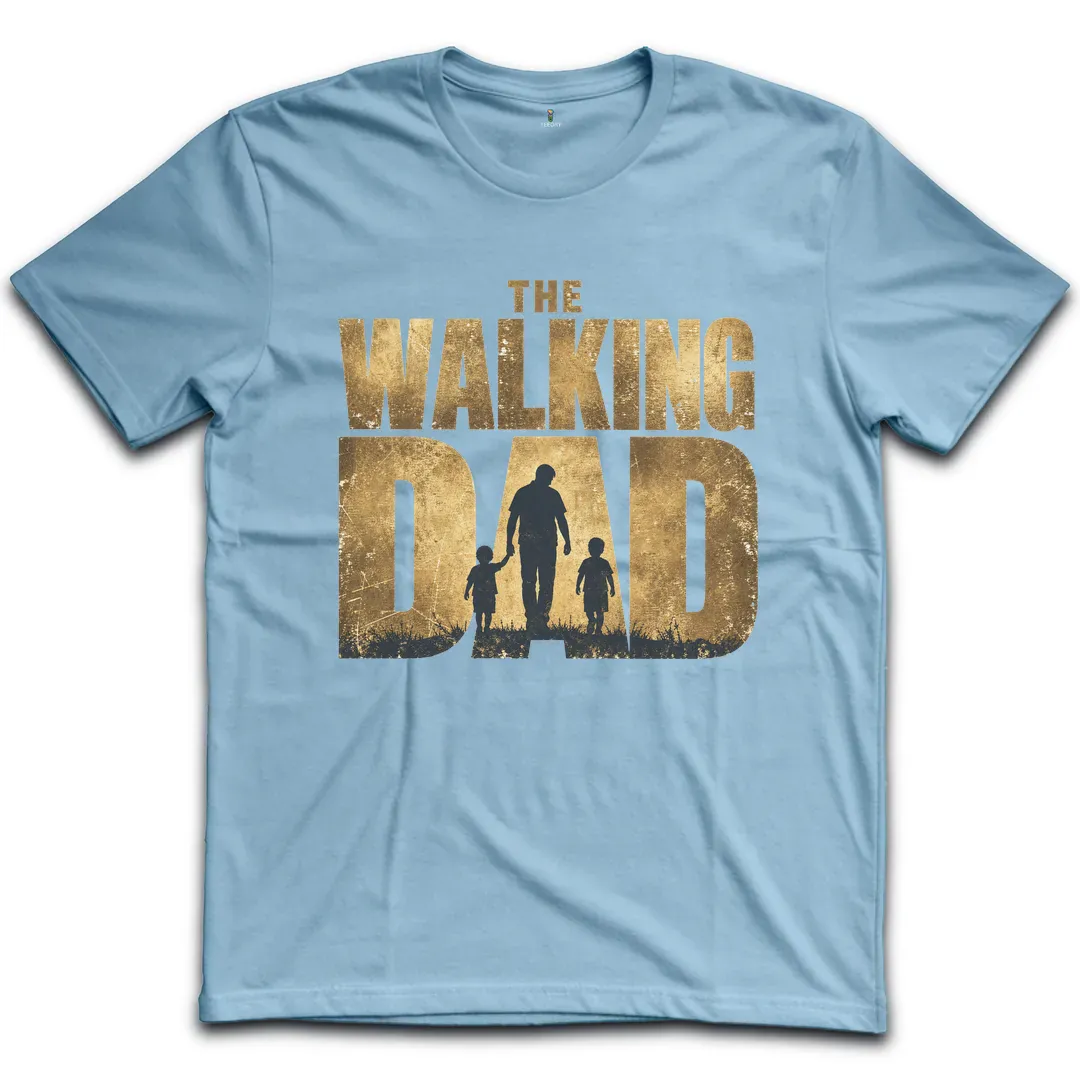 Walking Dad Gold T-Shirt