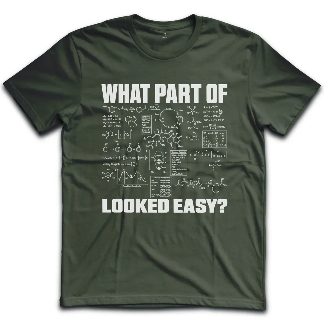 Organic Chem Glitch T-Shirt