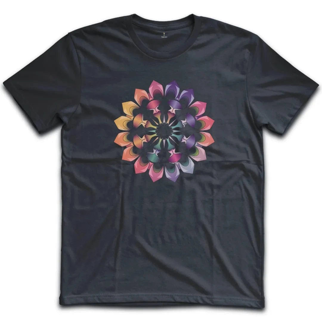 Colorful Geometric Mandala T-Shirt