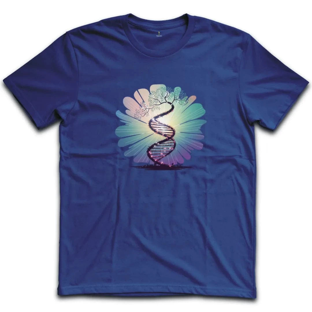 Beautiful Tree and DNA Spiral  T-Shirt