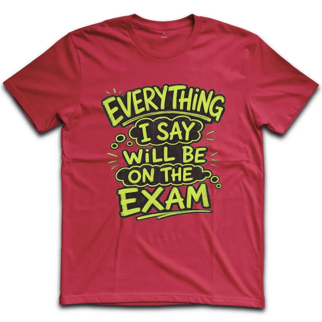 Exam Neon T-Shirt