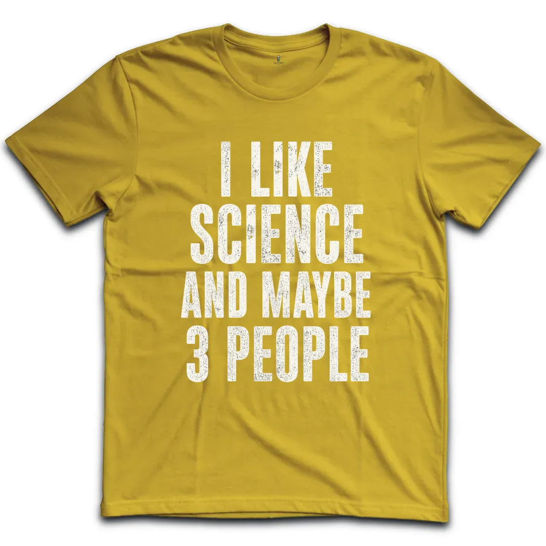 Like Science 3 People T-Shirt