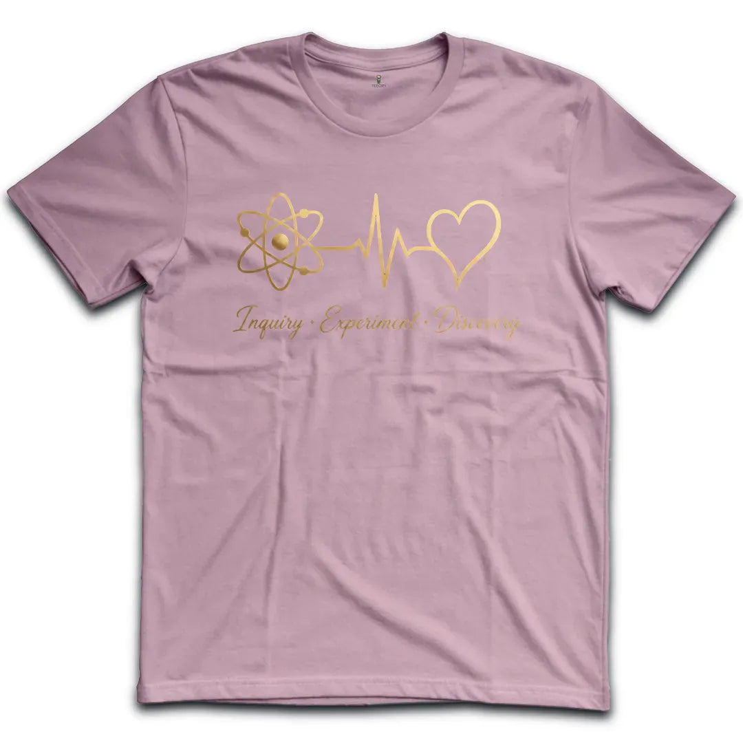 Atom Heartbeat Gold T-Shirt