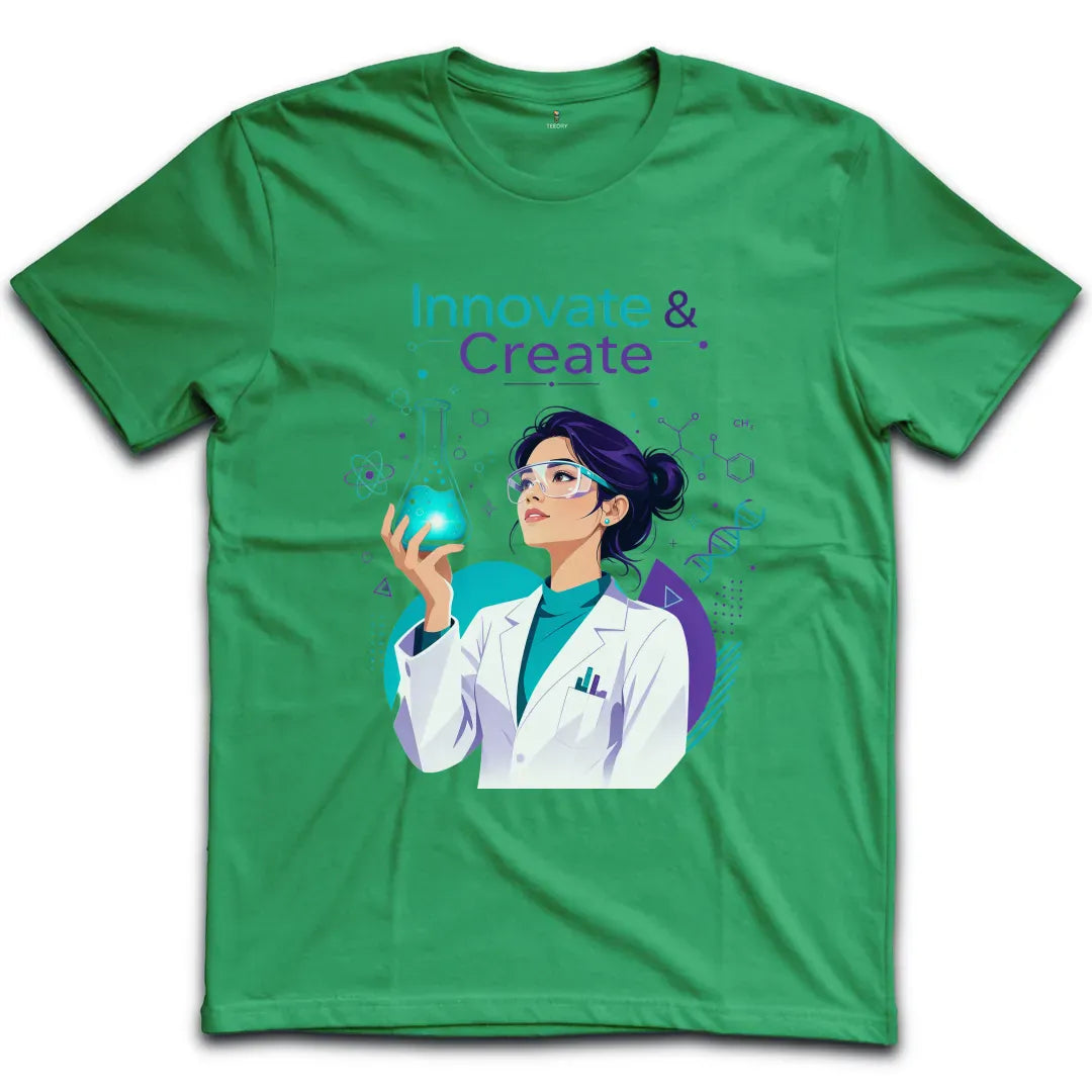 Innovate Create Scientist T-Shirt