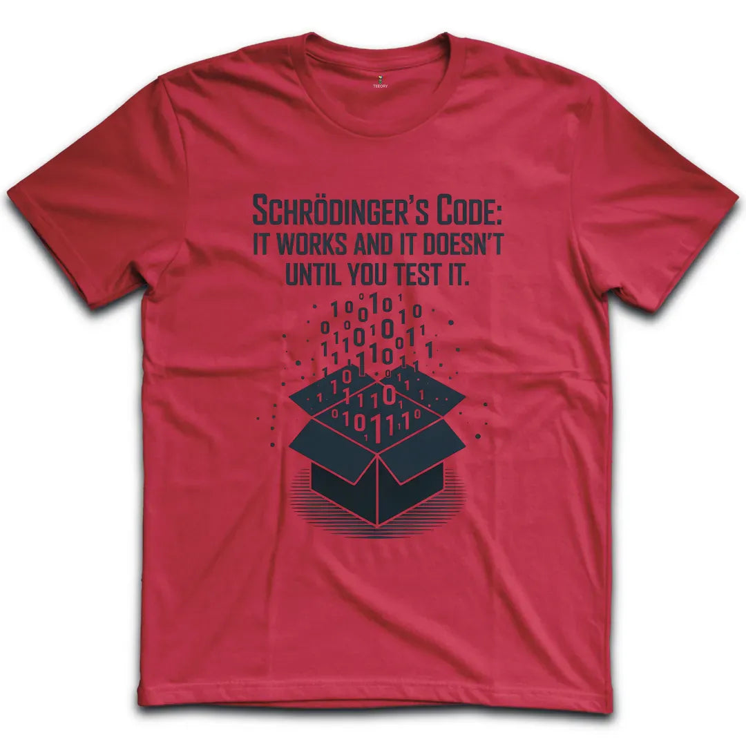 Schrodingers Code Box T-Shirt