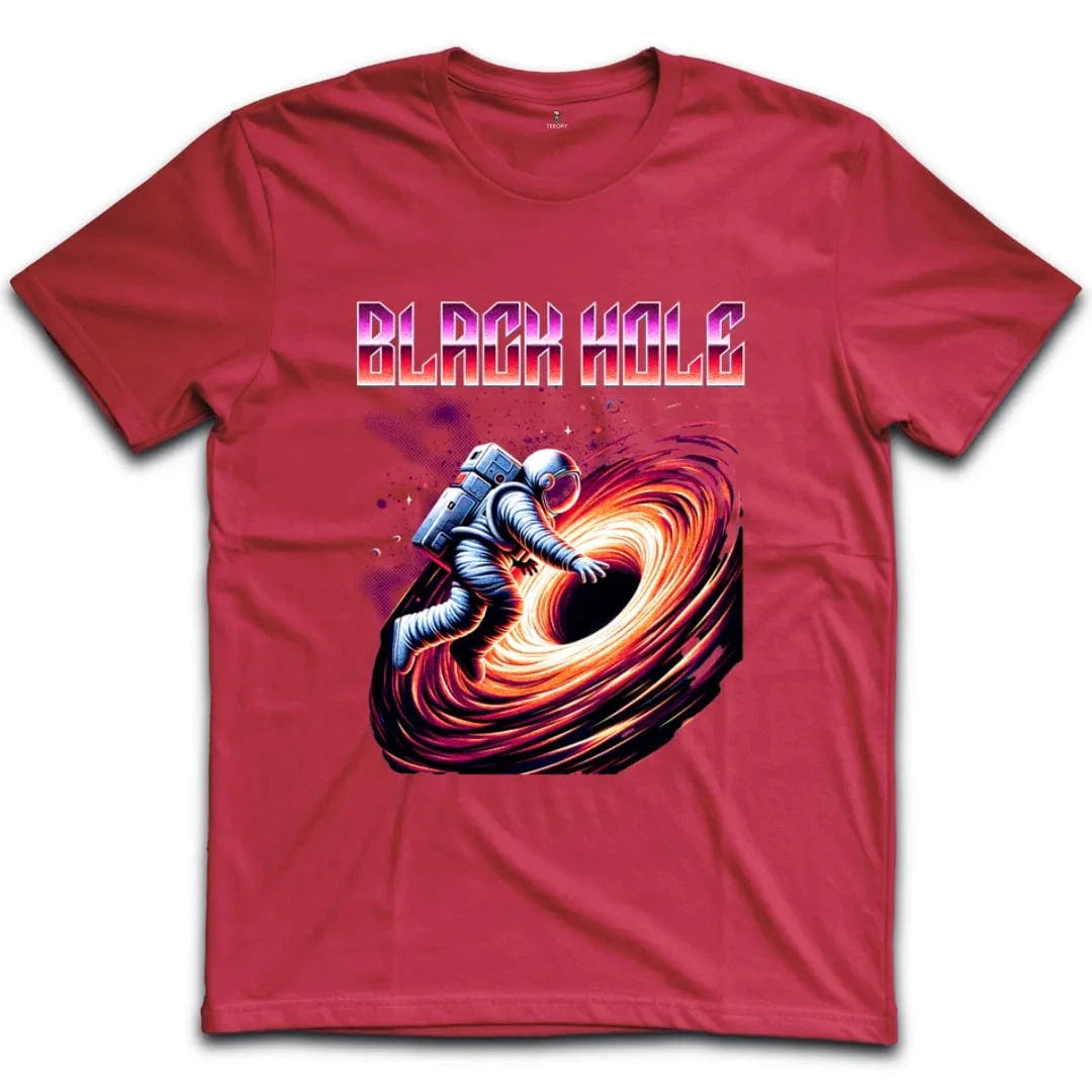 Astronaut goes into a black hole T-Shirt