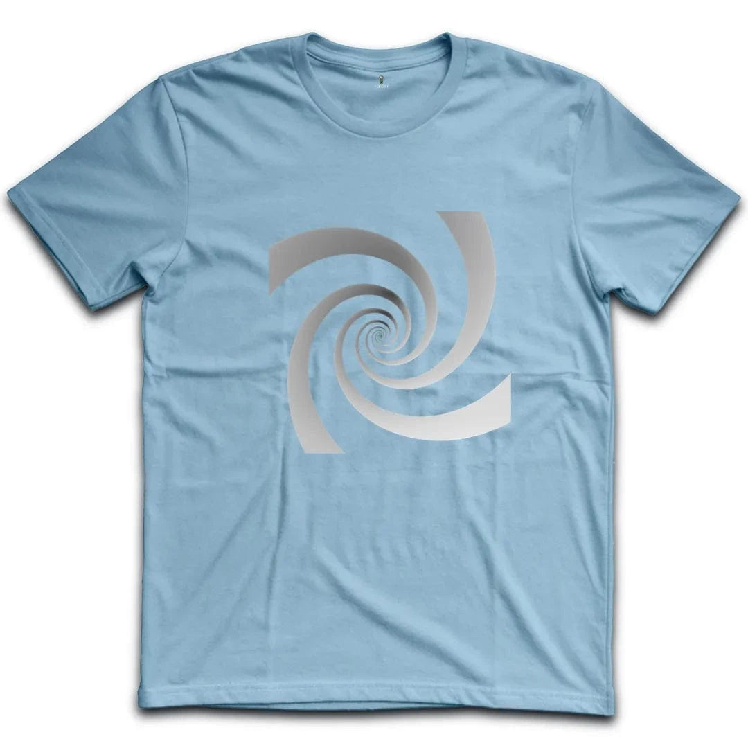 Hypnotic Swirl Optical Illusion T-Shirt