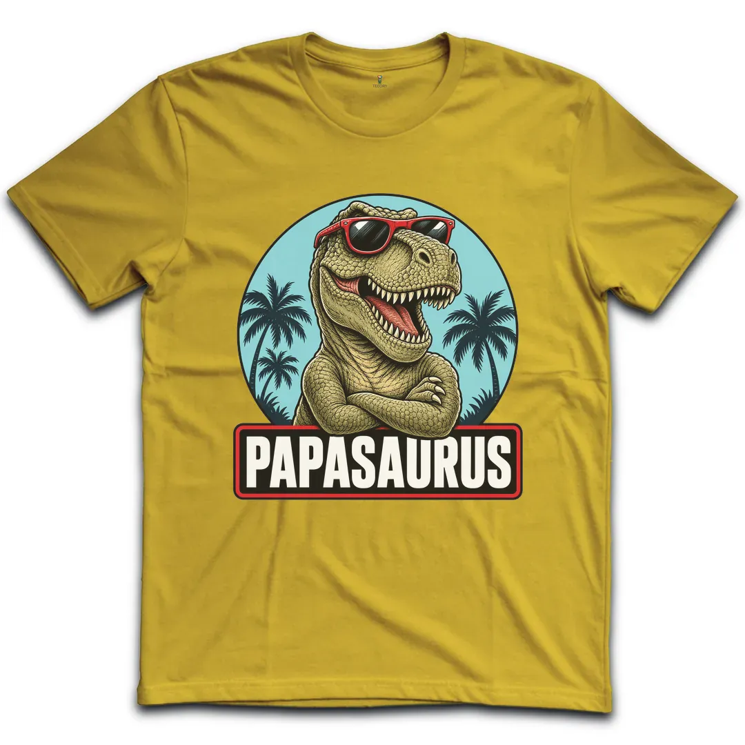 Papasaurus Trex Cool T-Shirt