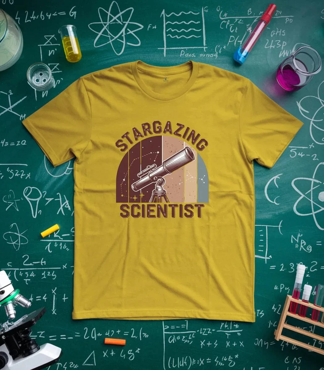 Stargazing Scientist T-Shirt