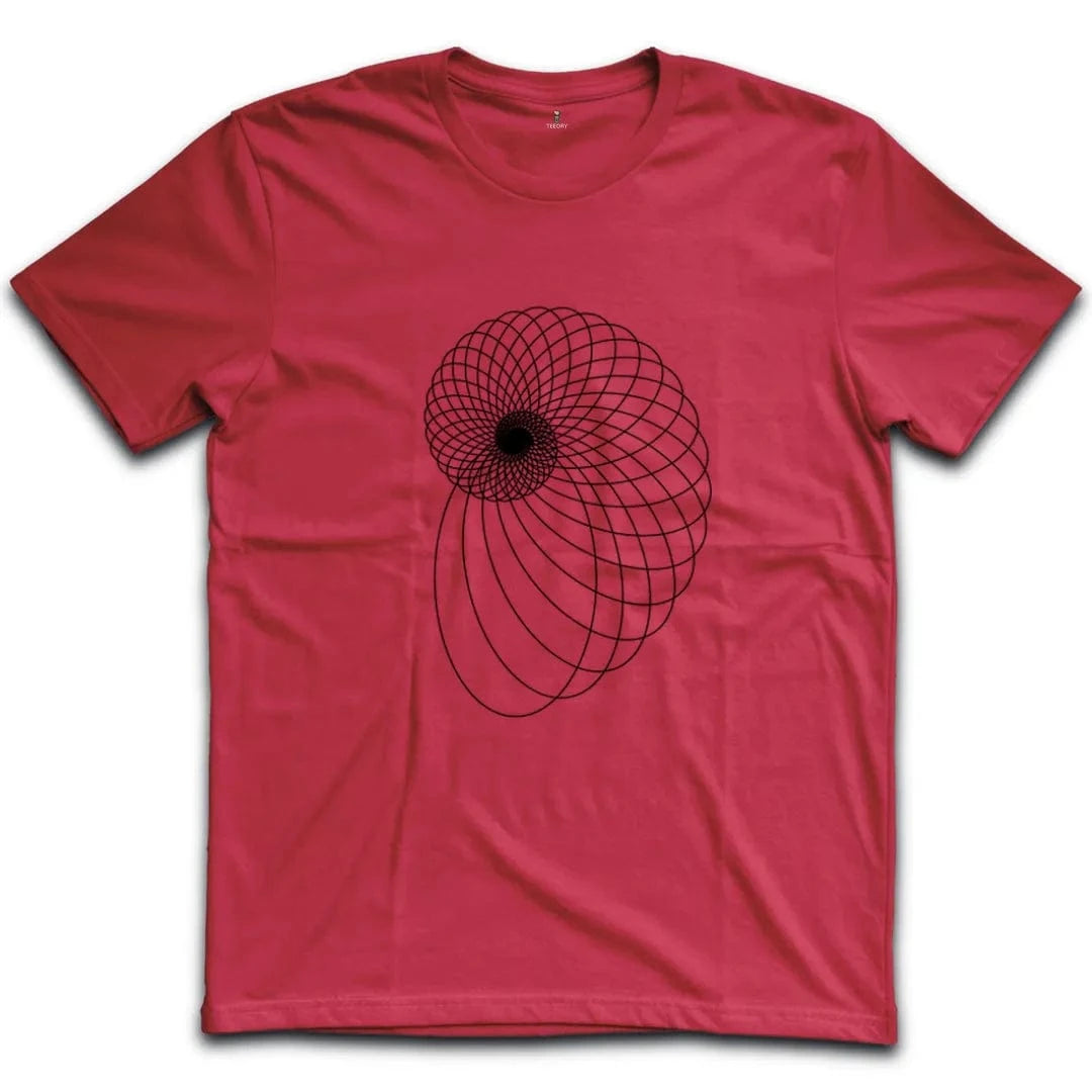 Intricate Black Spiralx T-Shirt