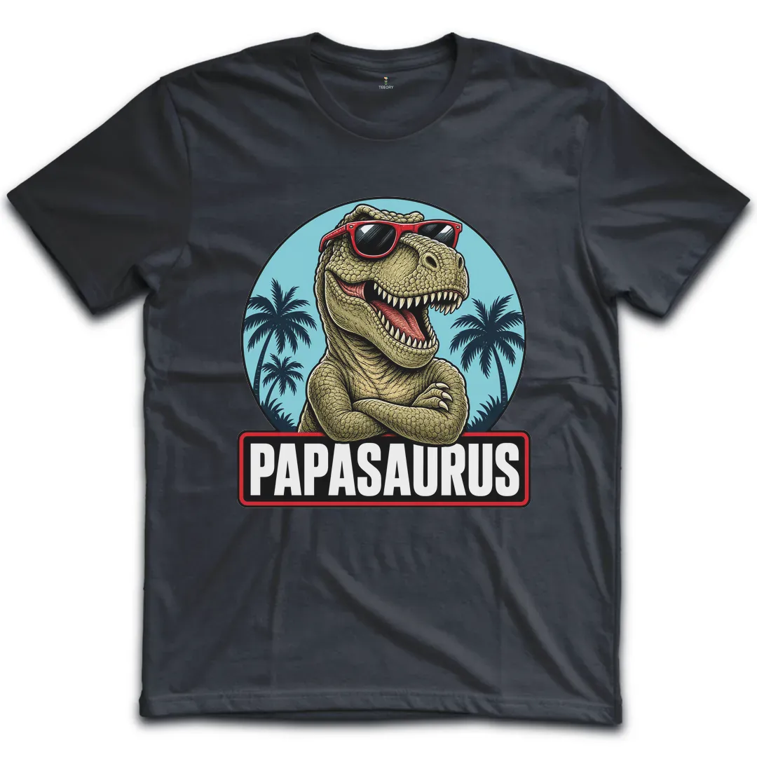 Papasaurus Trex Cool T-Shirt
