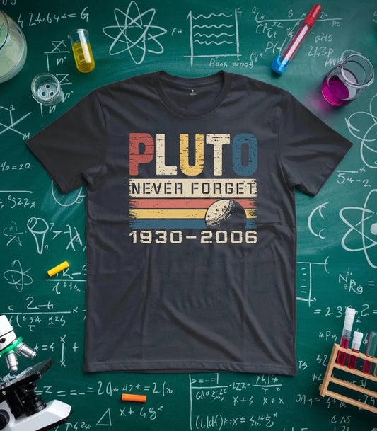 Pluto Never Forget T-Shirt