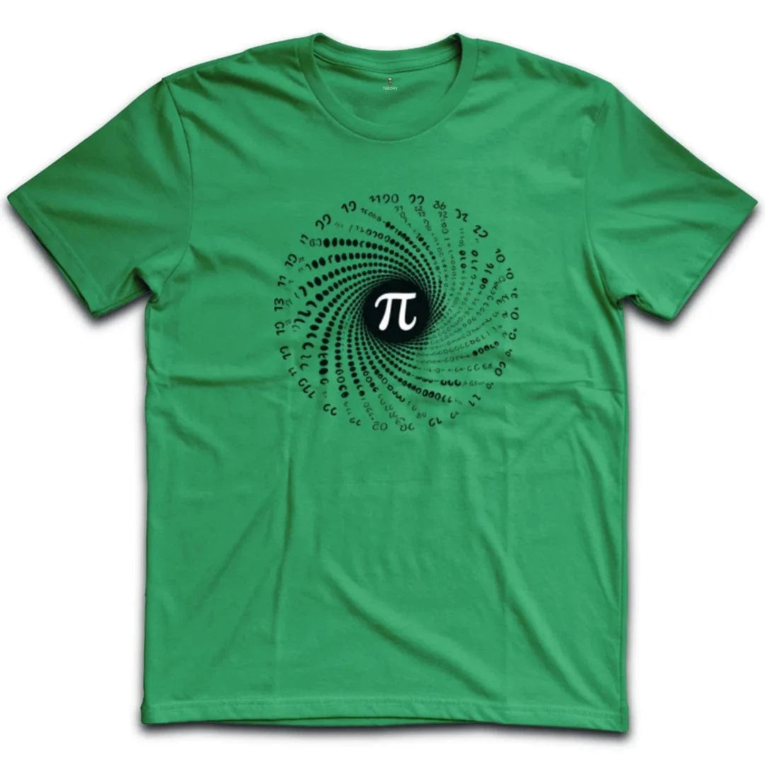 Spiraling Pi T-Shirt