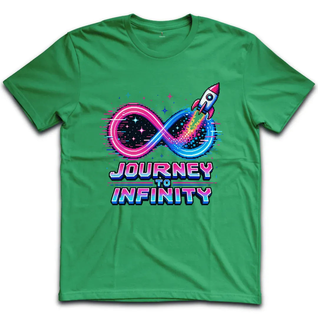 Journey Infinity Pixel T-Shirt