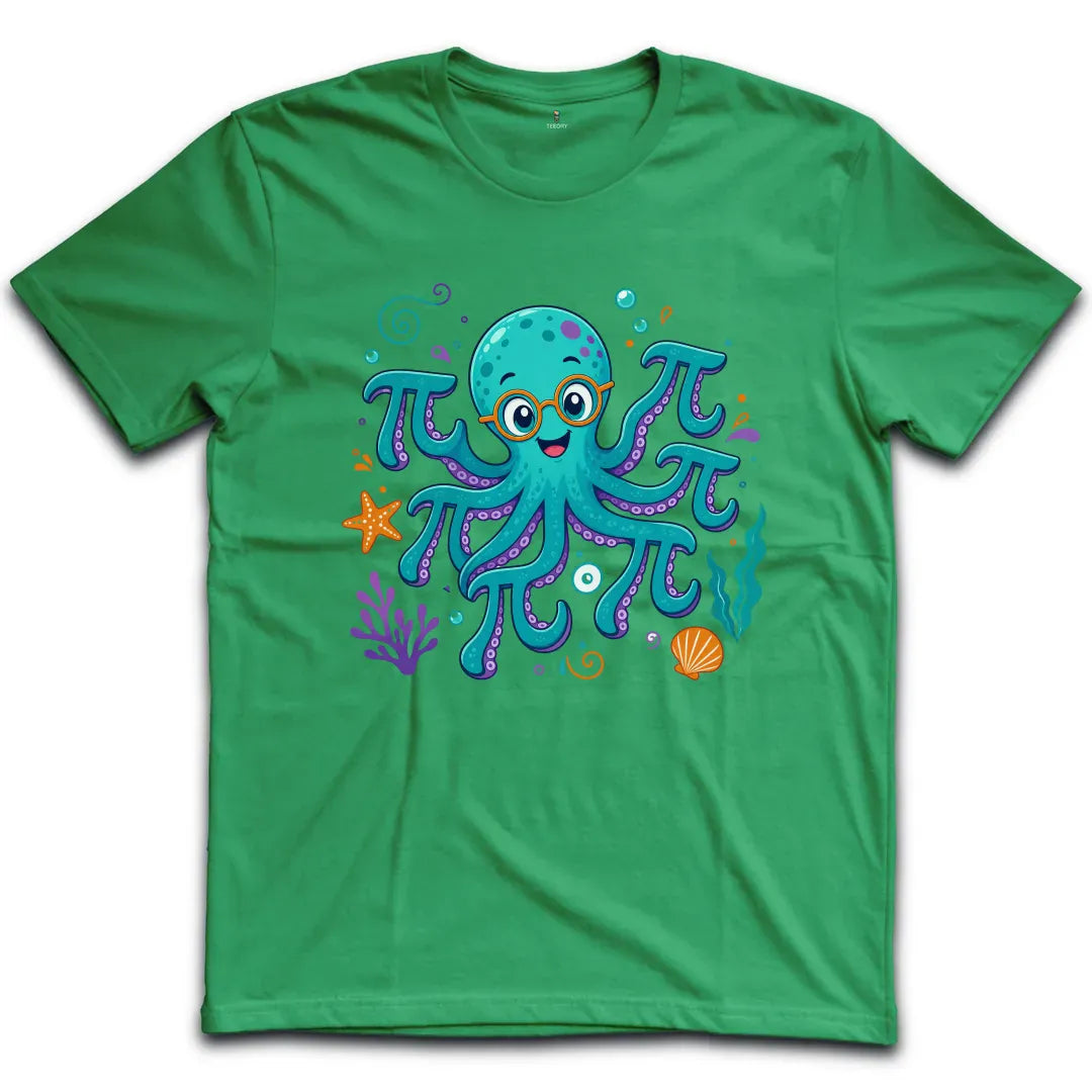Octopus Pi Colorful T-Shirt