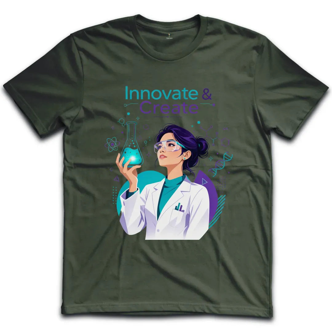 Innovate Create Scientist T-Shirt