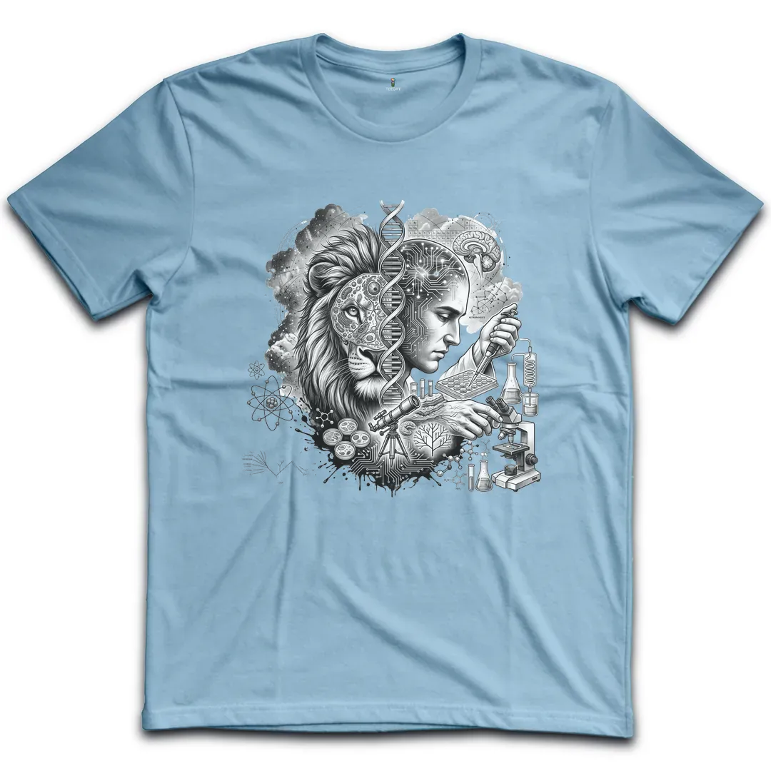 Lion Scientist T-Shirt