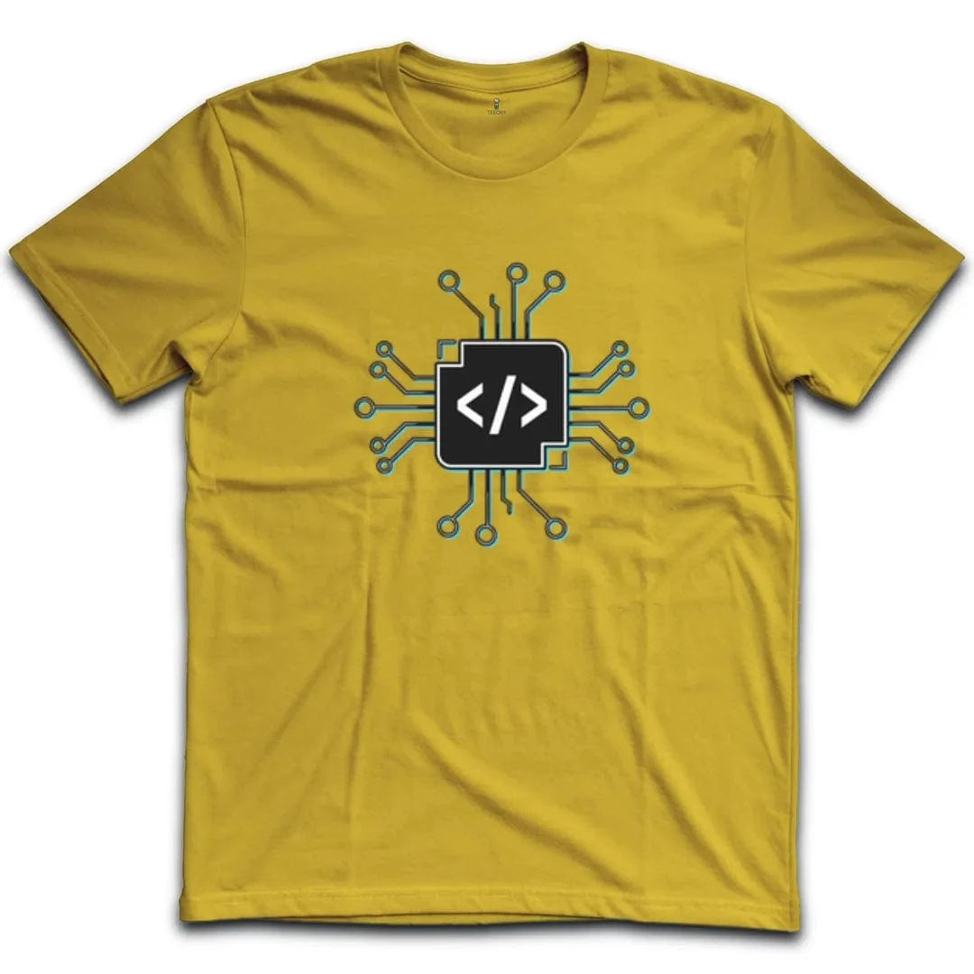 Coding Circuit Board T-Shirt