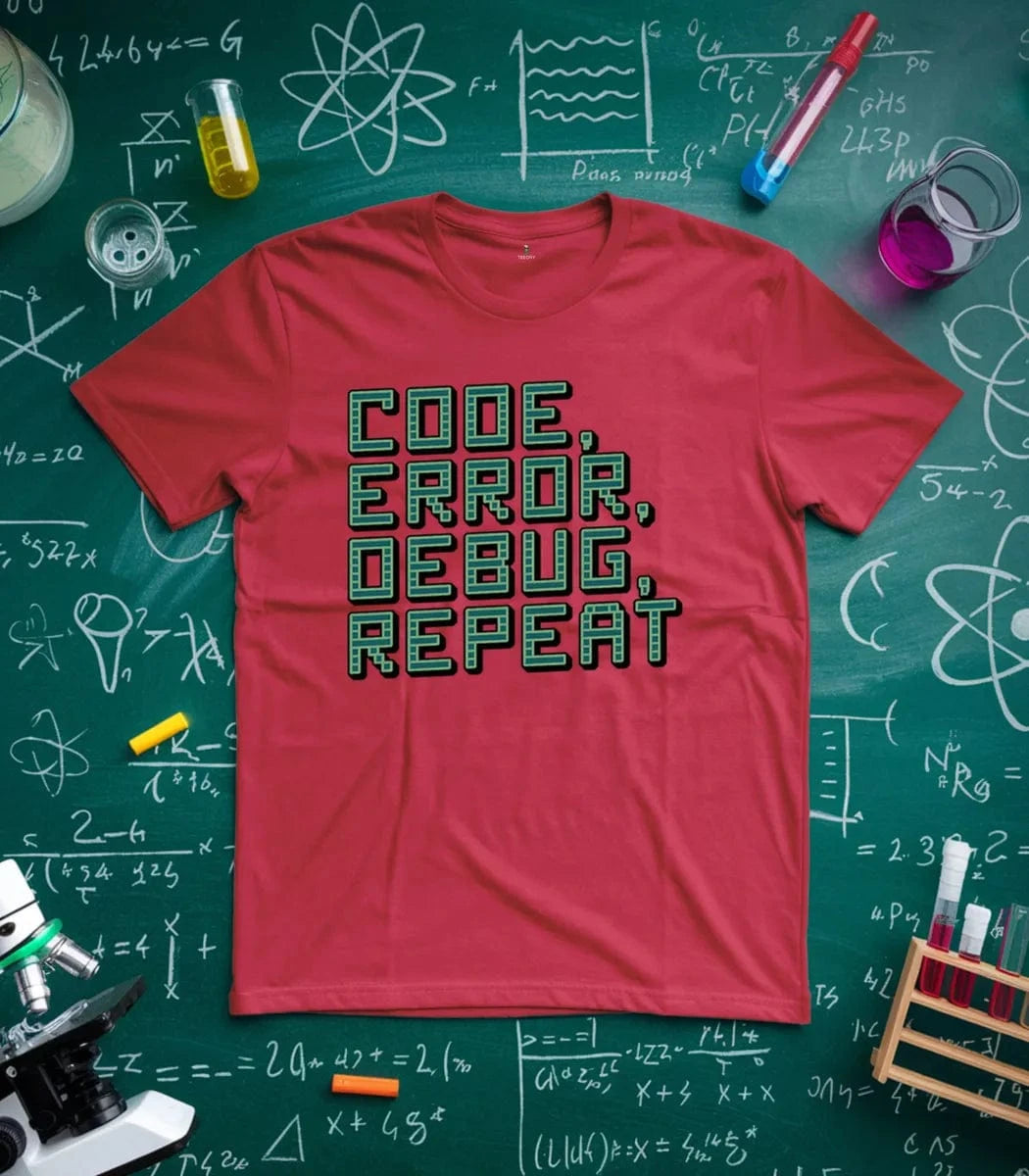 Code Error Debug Repeat T-Shirt