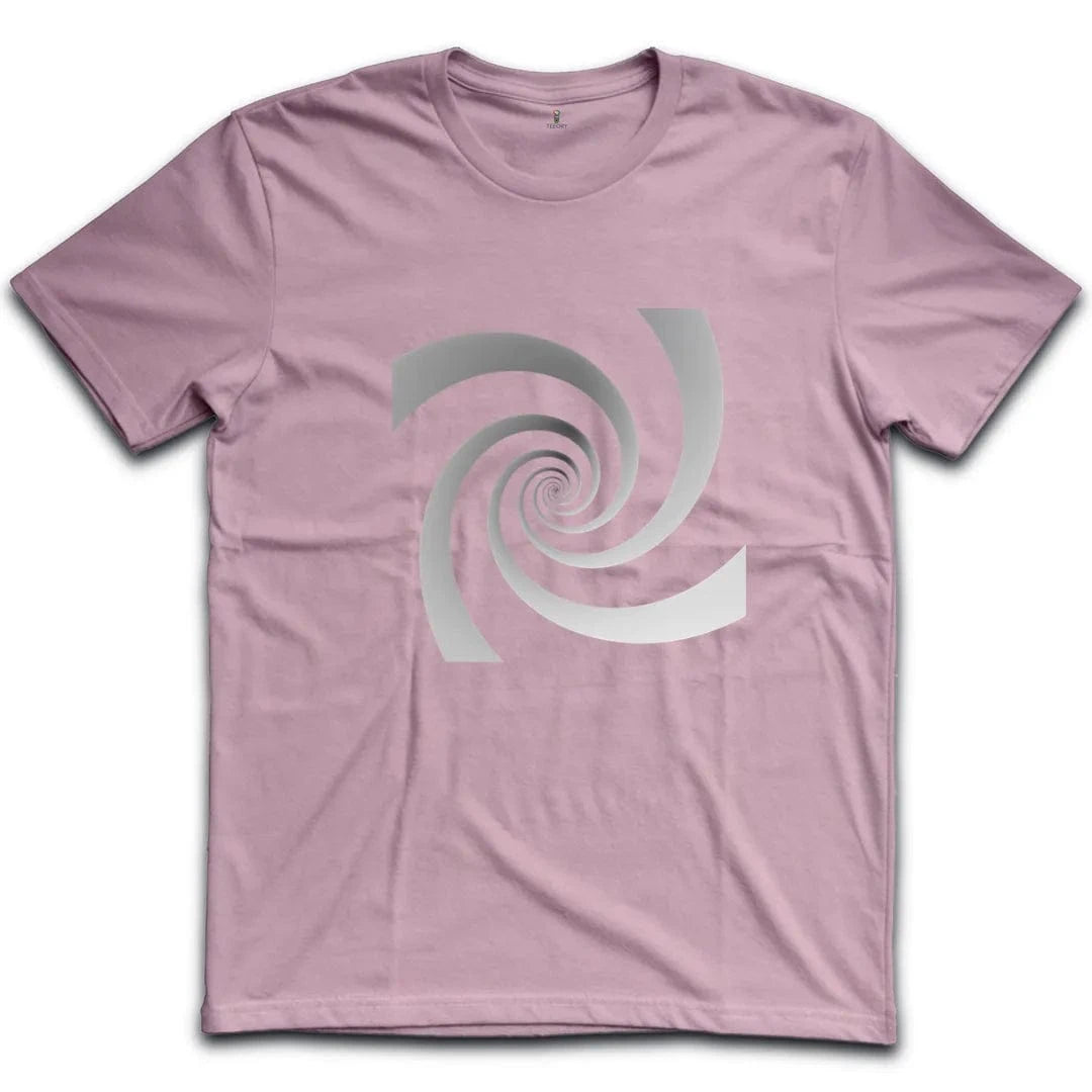 Hypnotic Swirl Optical Illusion T-Shirt