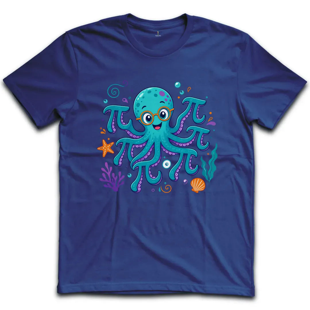 Octopus Pi Colorful T-Shirt