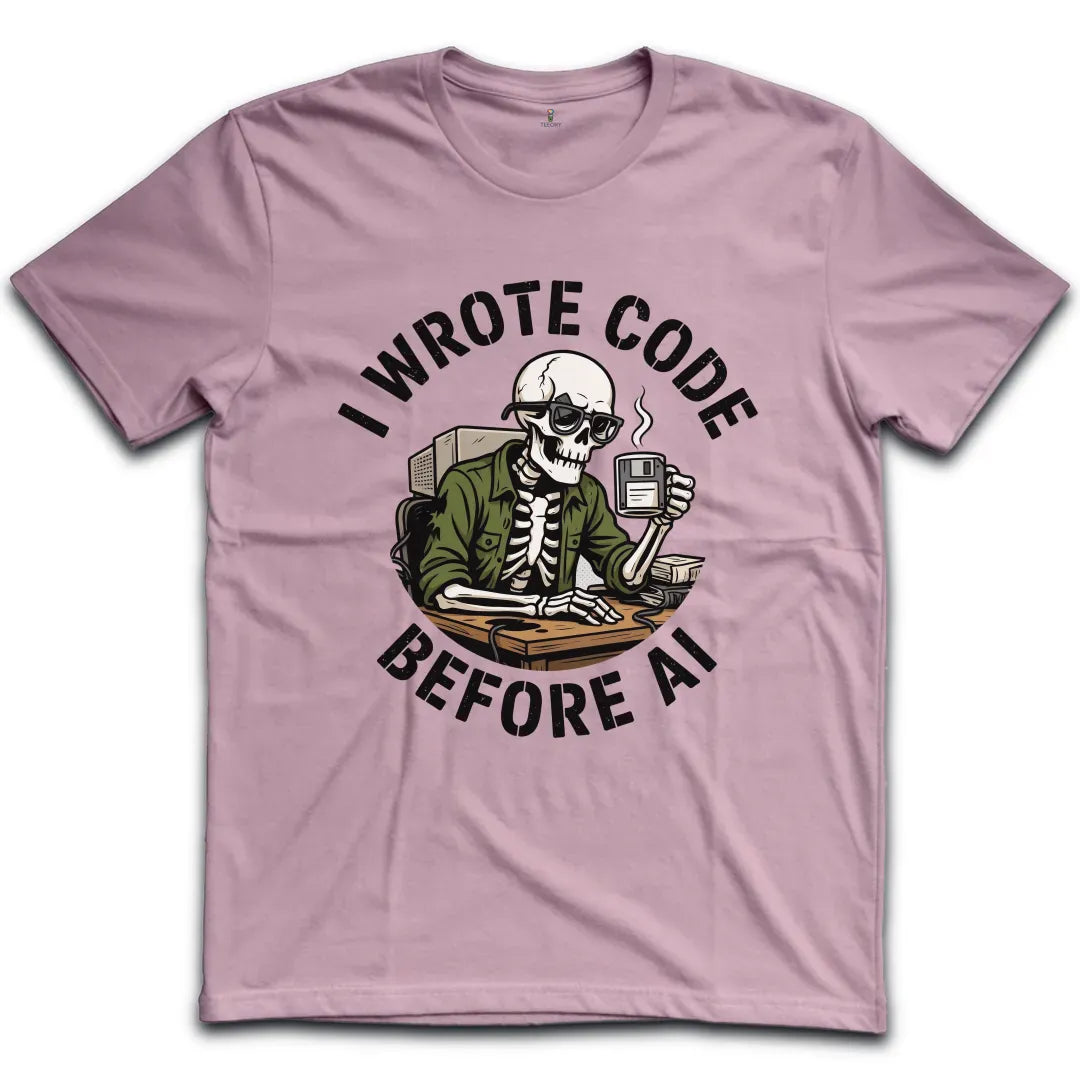 Skeleton Coder Vintage T-Shirt