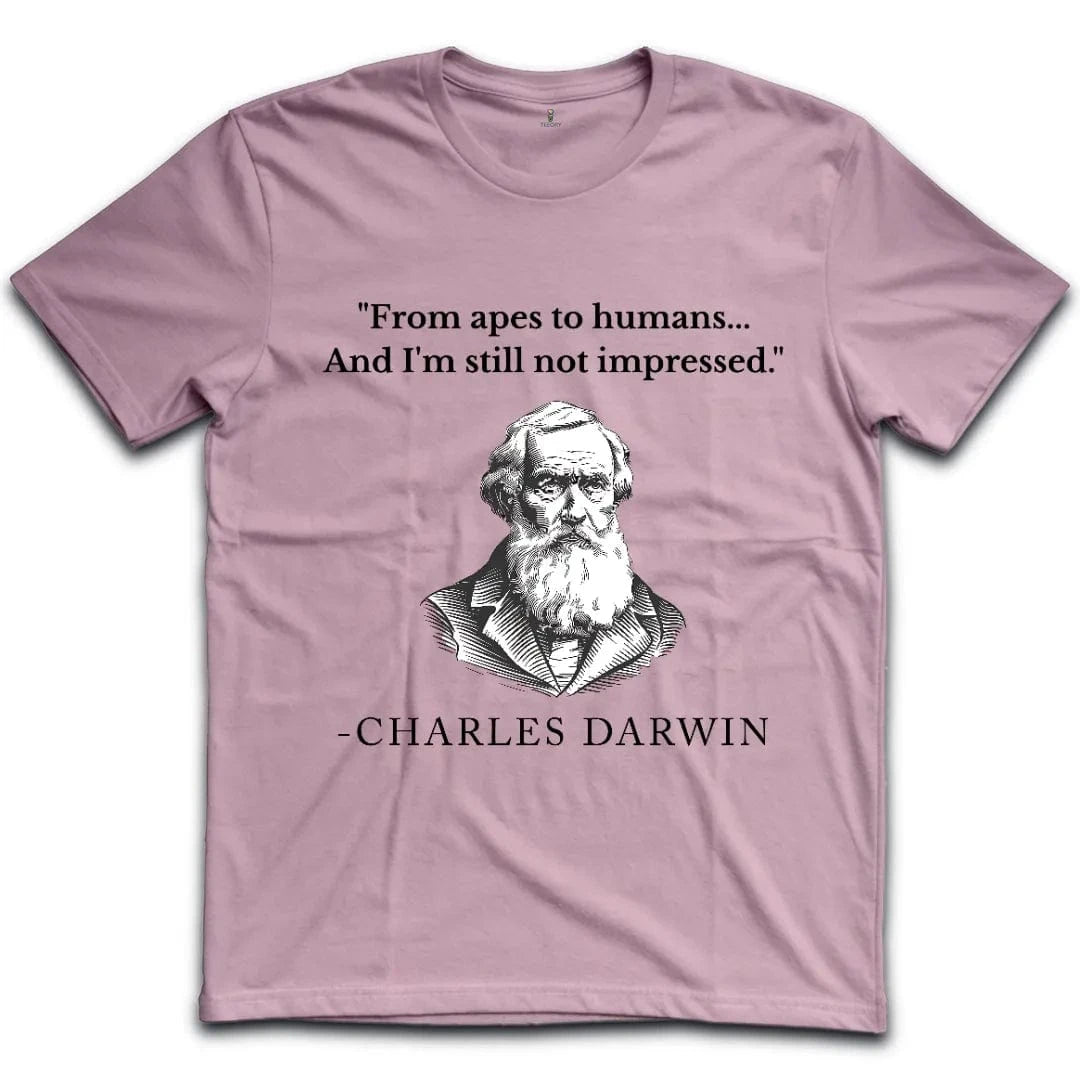 Darwin Disappointed Evolution T-Shirt