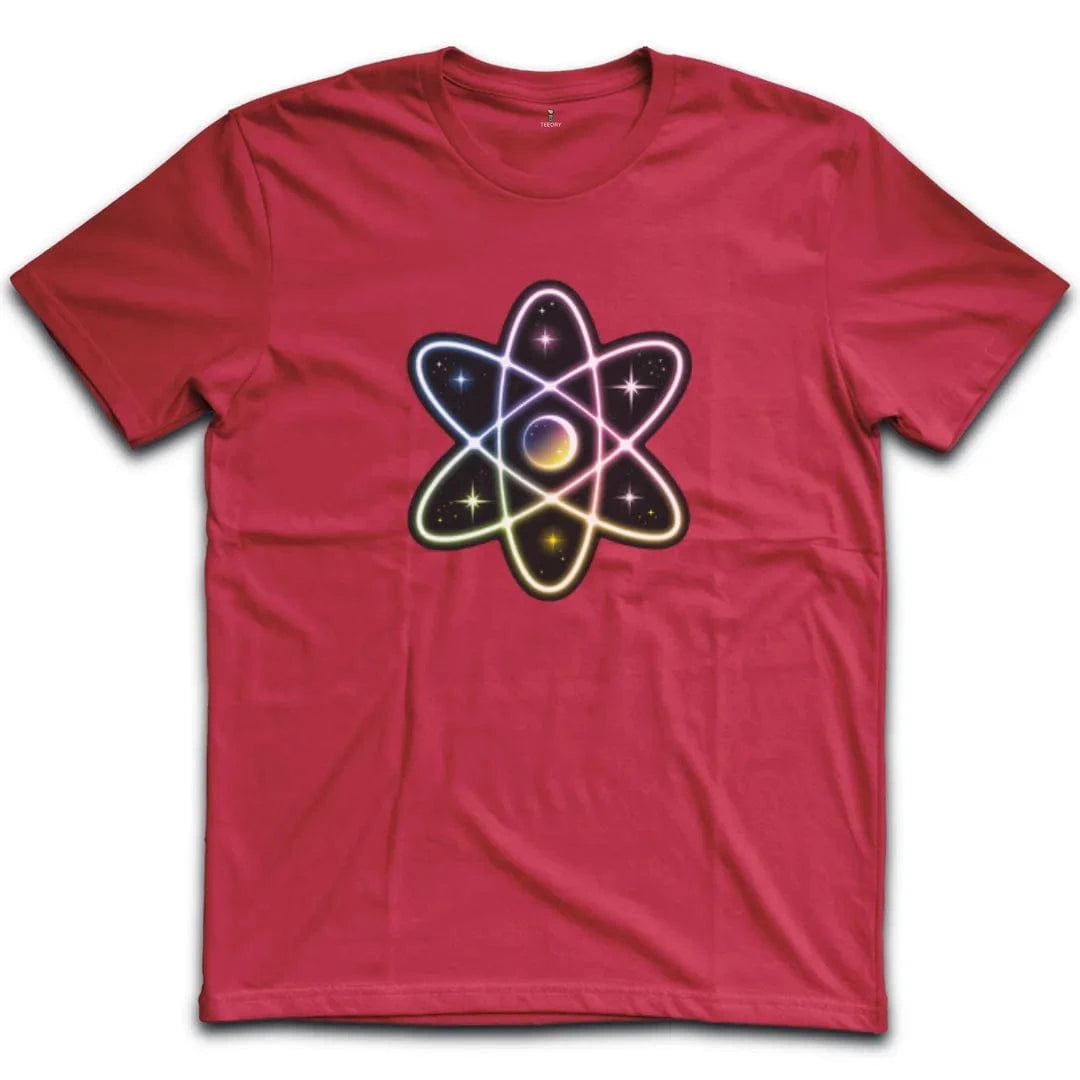 Colorful Atomic Structure T-Shirt
