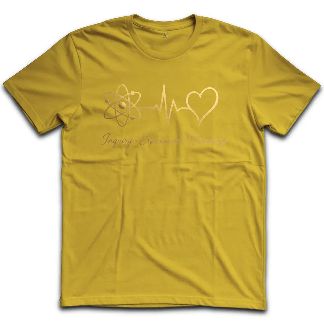 Atom Heartbeat Gold T-Shirt