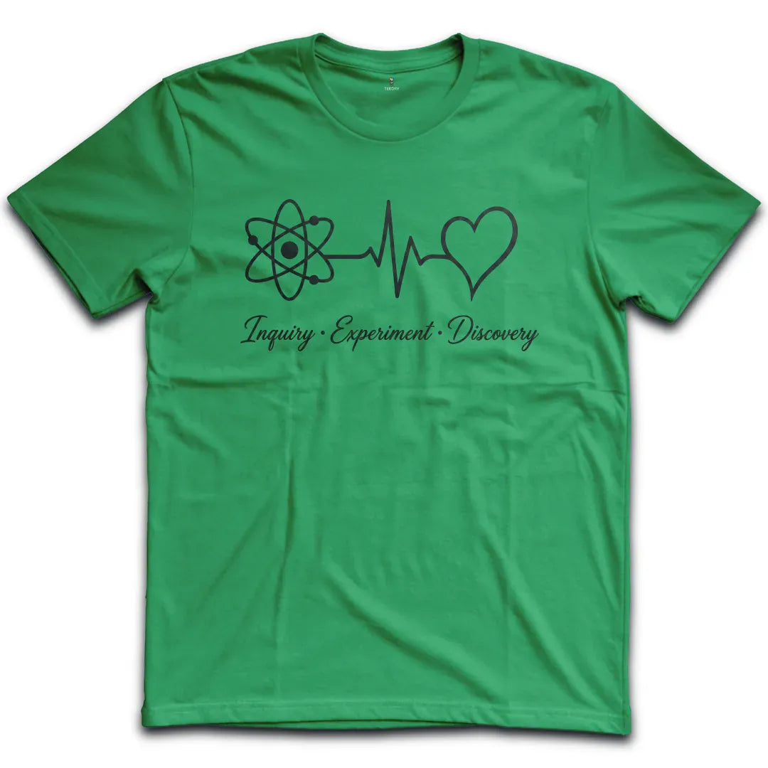 Atom Heartbeat White T-Shirt